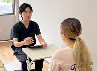 問診票の記入・カウンセリング